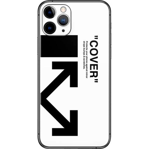 Black and White Arrows iPhone 11 Pro Skin