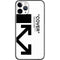Black and White Arrows iPhone 11 Pro Skin
