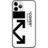 Black and White Arrows iPhone 11 Pro Skin