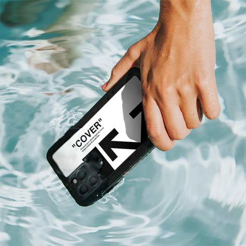 Black and White Arrows iPhone 11 Pro Waterproof Case