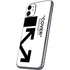 Black and White Arrows iPhone 11 Skin