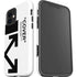 Black and White Arrows iPhone 12 Impact Case
