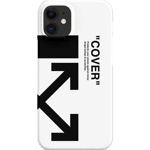 Black and White Arrows iPhone 12 Mini Lite Case