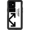 Black and White Arrows iPhone 12 Mini Waterproof Case