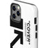 Black and White Arrows iPhone 12 Pro Impact Case