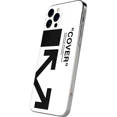 Black and White Arrows iPhone 12 Pro Max Skin