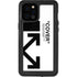 Black and White Arrows iPhone 12 Pro Max Waterproof Case