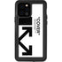 Black and White Arrows iPhone 12 Pro Waterproof Case