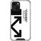 Black and White Arrows iPhone 13 Mini Clear Case