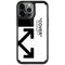 Black and White Arrows iPhone 13 Pro Cargo Case