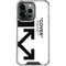 Black and White Arrows iPhone 13 Pro Clear Case