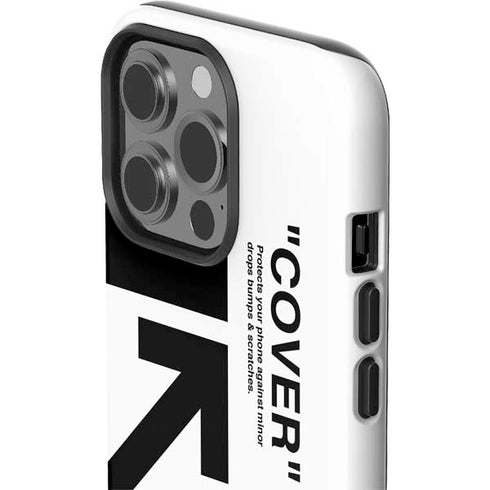 Black and White Arrows iPhone 13 Pro Impact Case