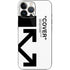 Black and White Arrows iPhone 13 Pro Max Skin
