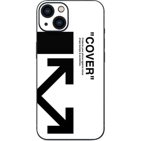 Black and White Arrows iPhone 13 Skin