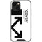 Black and White Arrows iPhone 14 Plus Clear Case