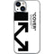 Black and White Arrows iPhone 14 Plus Skin