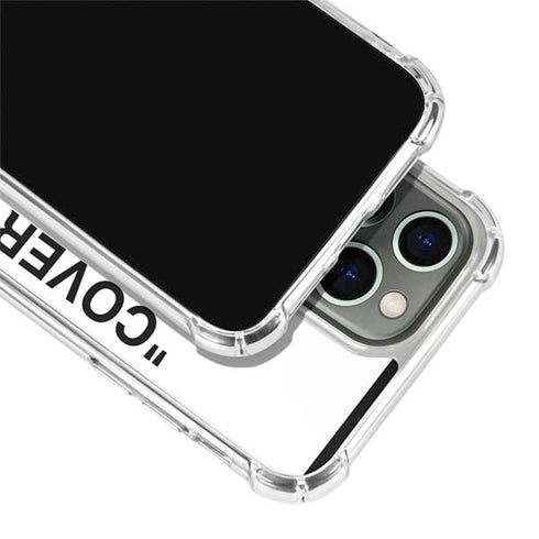 Black and White Arrows iPhone 15 Pro Clear Case