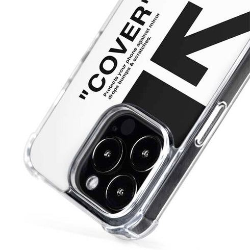 Black and White Arrows iPhone 15 Pro Max MagSafe Case