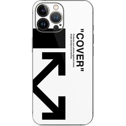 Black and White Arrows iPhone 14 Pro Max Skin
