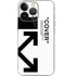Black and White Arrows iPhone 14 Pro Skin