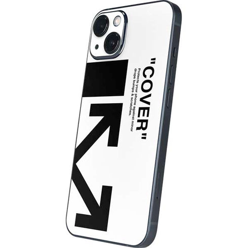 Black and White Arrows iPhone 14 Skin