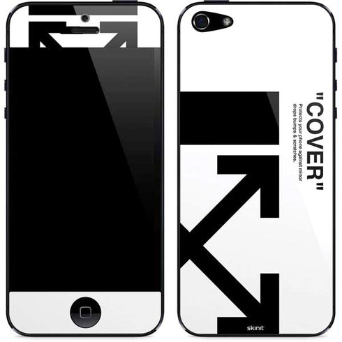 Black and White Arrows iPhone 5/5s/5SE Skin