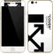 Black and White Arrows iPhone 6/6s Skin