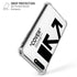 Black and White Arrows iPhone 7/8 Plus Clear Case