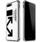 Black and White Arrows iPhone 7/8 Plus Clear Case