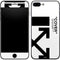 Black and White Arrows iPhone 7 Plus Skin