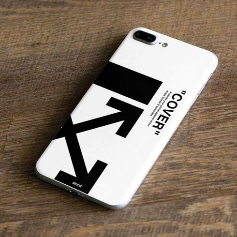 Black and White Arrows iPhone 7 Plus Skin