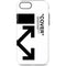 Black and White Arrows iPhone 7 Pro Case