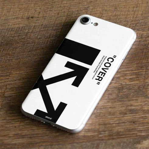 Black and White Arrows iPhone 7 Skin