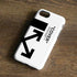 Black and White Arrows iPhone 8 Pro Case