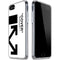 Black and White Arrows iPhone SE (2nd & 3rd Gen) Clear Case