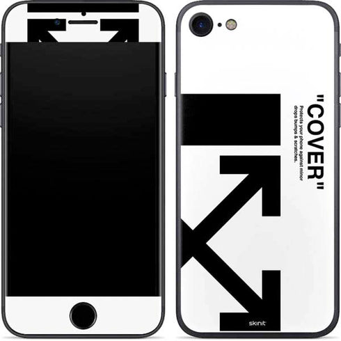 Black and White Arrows iPhone SE (2nd & 3rd Gen) Skin