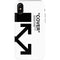 Black and White Arrows iPhone X Pro Case