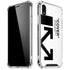 Black and White Arrows iPhone XR Clear Case
