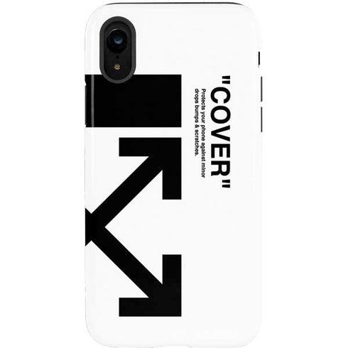 Black and White Arrows iPhone XR Pro Case
