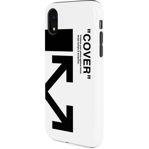 Black and White Arrows iPhone XR Pro Case