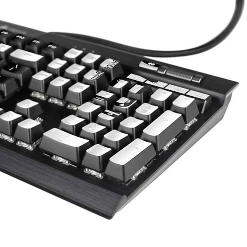 Black and White Arrows K95 RGB PLATINUM Mechanical Gaming Keyboard Skin