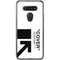 Black and White Arrows LG K51/Q51 Clear Case