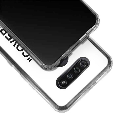 Black and White Arrows LG K51/Q51 Clear Case