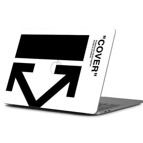 Black and White Arrows Apple MacBook Pro 13-inch Skin