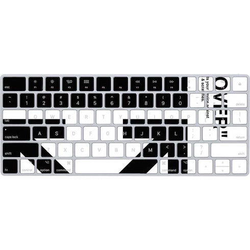Black and White Arrows Magic Keyboard Skin