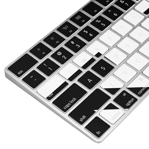 Black and White Arrows Magic Keyboard Skin