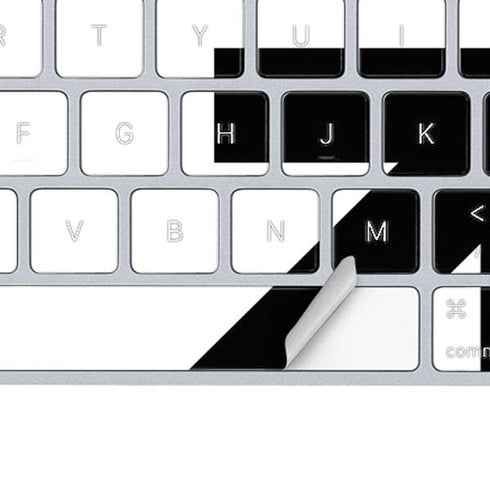Black and White Arrows Magic Keyboard Skin