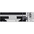 Black and White Arrows Magic Keyboard with Numeric Keypad Skin