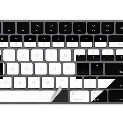 Black and White Arrows Magic Keyboard with Numeric Keypad Skin