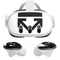 Black and White Arrows Meta Quest 3 Skin